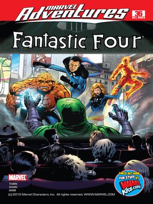 cover image of Marvel Adventures Fantastic Four, Issue 36